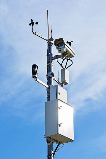 istock Video camera for monitoring traffic conditions 545443680
