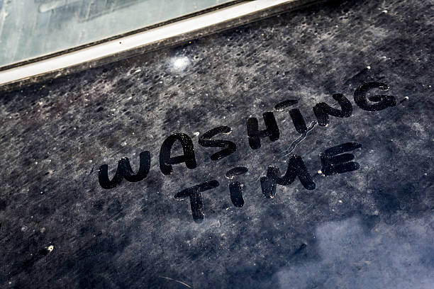 istock Car Hood Washing Time 545443928