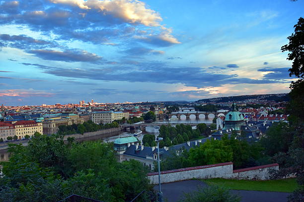 istock Prague City, Charles Bridge and around view, Czech Republic 545444738