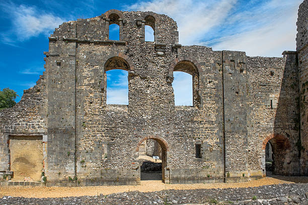 istock ruins of Wolvesey Castle, Winchester, England 545444812