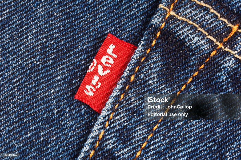 Levis Red Label Stock Photo - Download Image Now - Levi's, Jeans, Label -  iStock