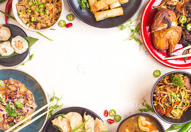 istock Chinese food white background 545455852