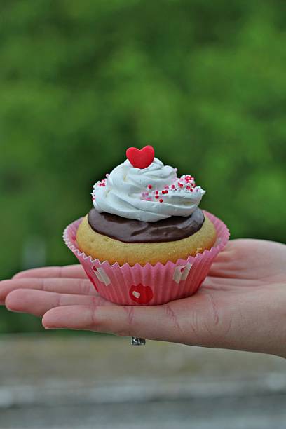 Cup cake - Stock Image