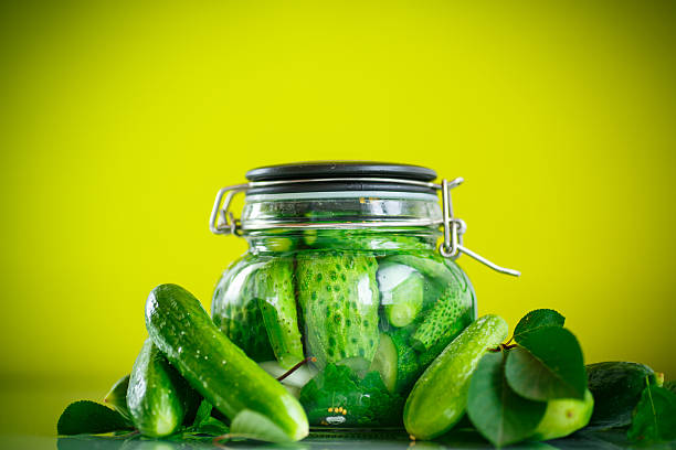 istock pickled cucumbers with spices in glass jar 545457428