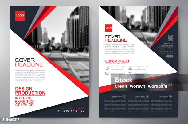 Business Brochure Flyer Design A4 Template Stock Illustration - Download Image Now - Abstract, Annual Event, Artificial