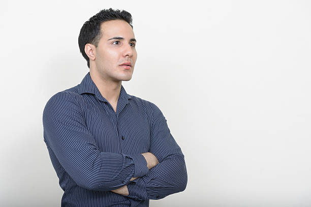 istock Studio shot of handsome young businessman 545462258