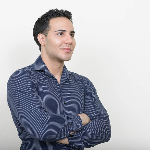 istock Studio shot of handsome young businessman 545462308