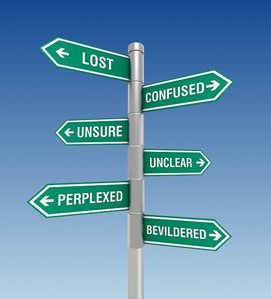 istock Lost and Confused Signpost 545463170