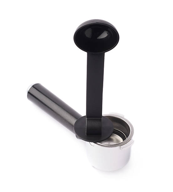 istock Espresso machine portafilter isolated 545466000