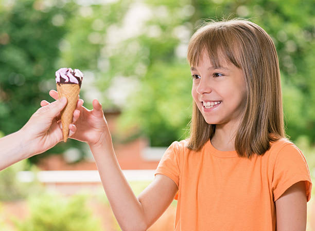 istock Girl with ice cream 545467496