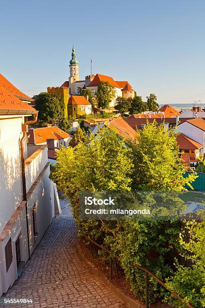 Stock fotografie Mikulov Czech Republic – stáhnout obrázek nyní - Mikulov, Hrad - Postavená konstrukce, Dějiny - Témata