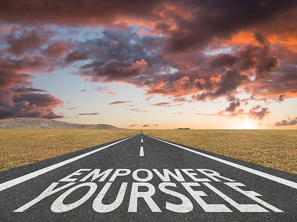 istock Empower Yourself motivational quote 545556734