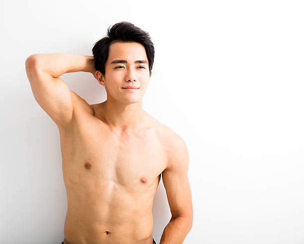 istock Close up portrait of  handsome young man 545557074
