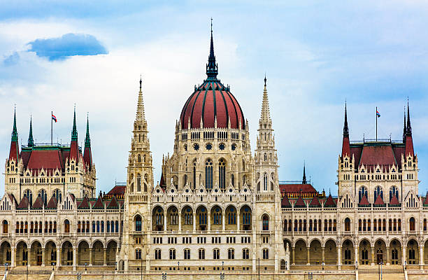 istock Parliament Building Boats Budapest Hungary 545557270