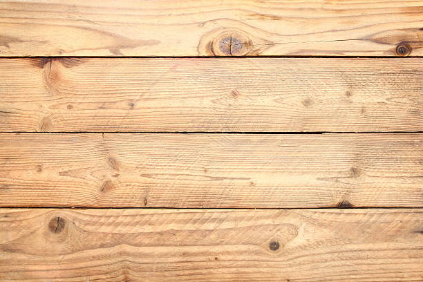 pared de madera - brown curve knotted wood striped fotografías e imágenes de stock