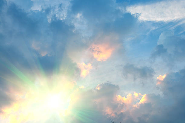 istock Abstract background of blue sky and clouds 545562228