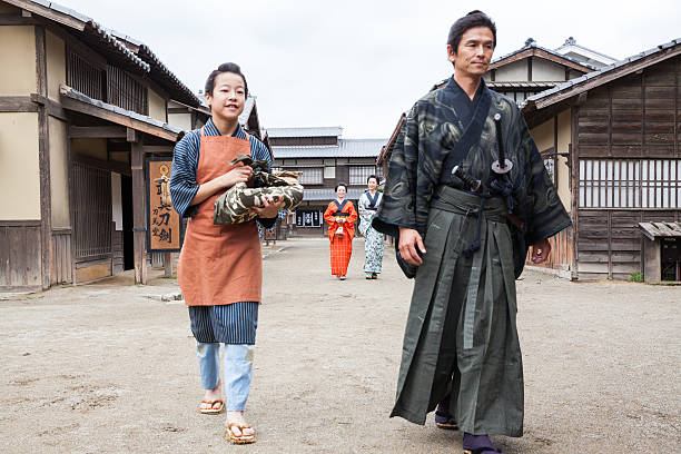 istock one day of edo perioud japan. 545562818