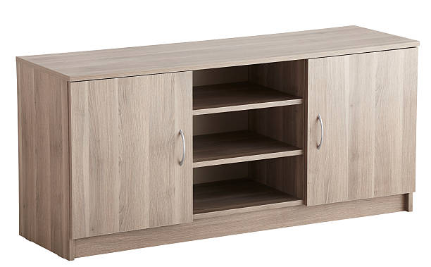 istock TV cabinet isolated on white 545566138