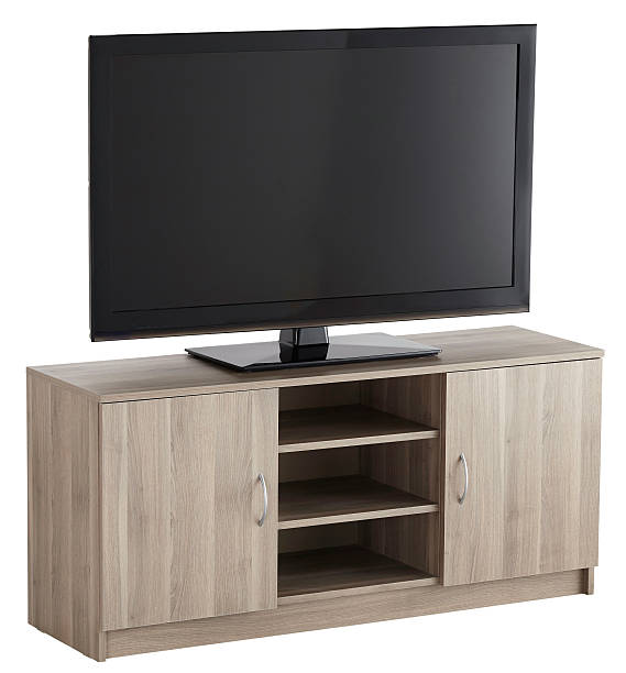 istock TV cabinet isolated on white 545566164