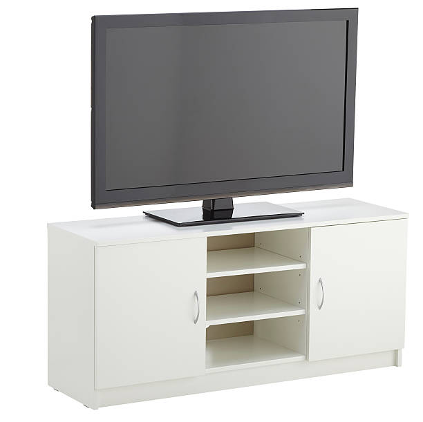 istock TV cabinet isolated on white 545566184