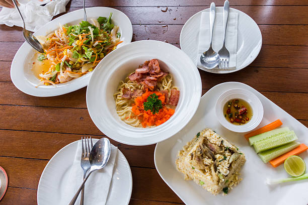 istock carbonara with ham pasta internal food 545573688
