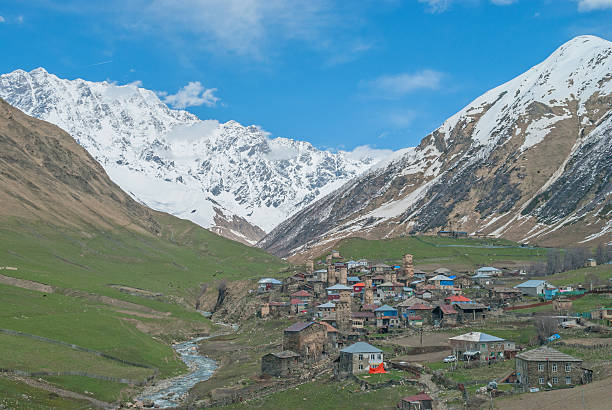 istock Ushguli, Upper Svaneti, Georgia, Europe 545577586