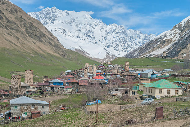 istock Ushguli, Upper Svaneti, Georgia, Europe 545577762