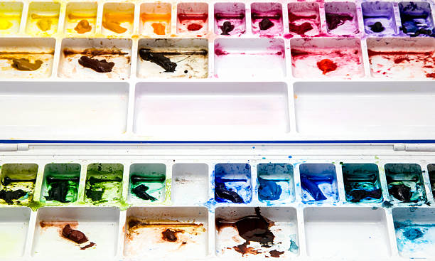 istock water color on color palette 545578238