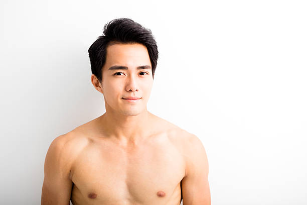 istock Close up portrait of  handsome young man 545578384