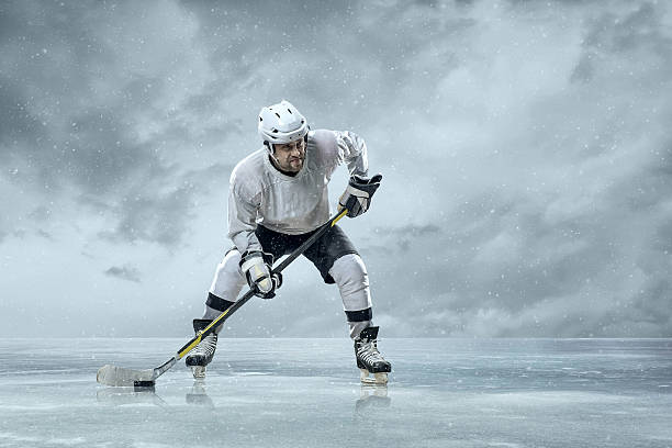 istock Ice hockey players on the ice 545579360