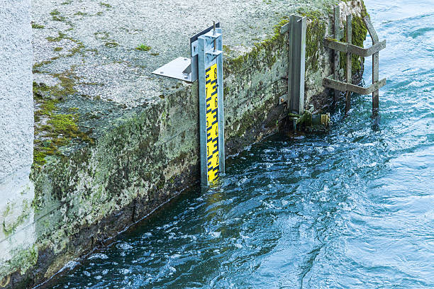 wasser-anzeige im ruhrgebiet - waterdam stock-fotos und bilder
