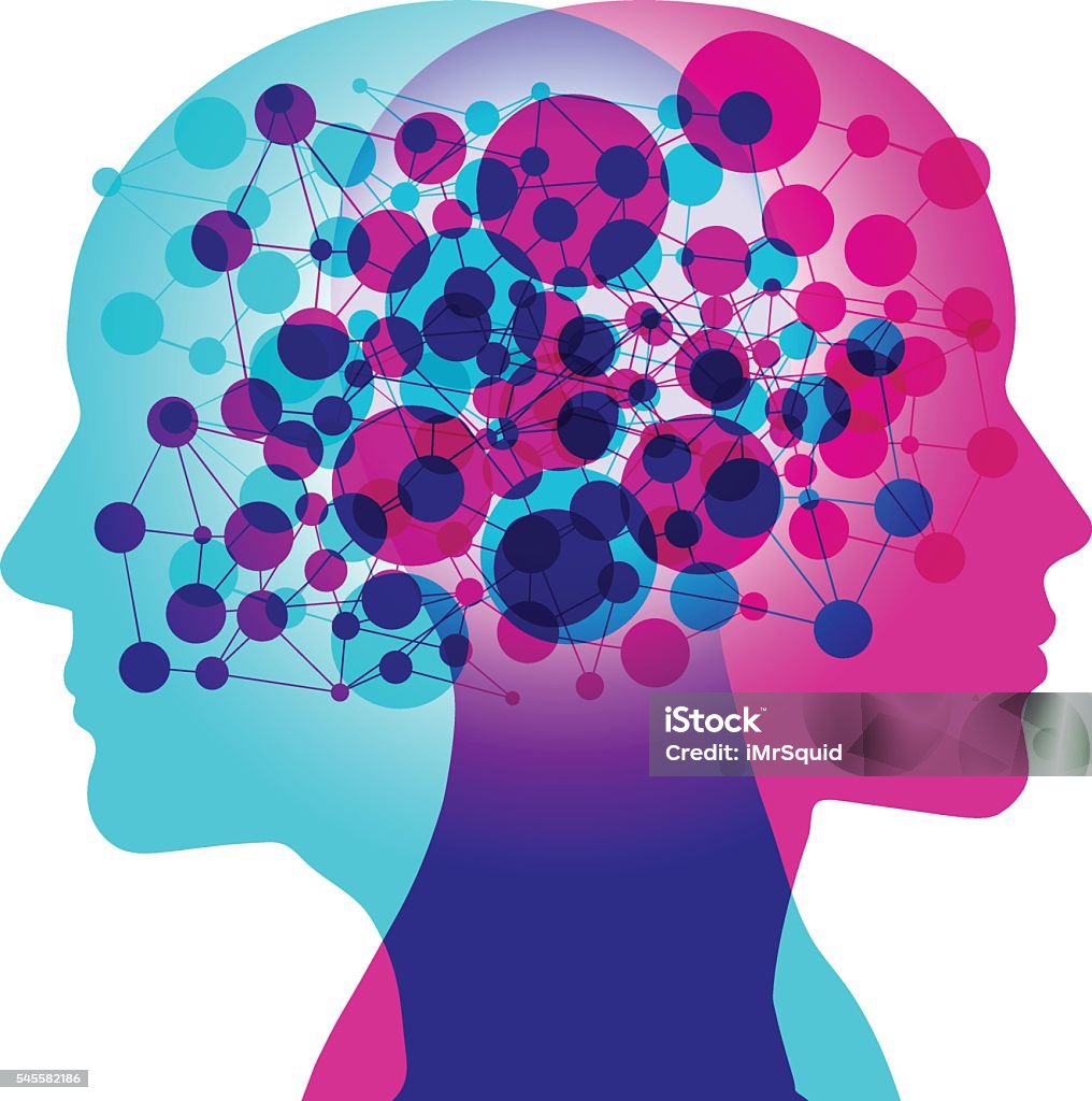 Mind Connection Drawing Mind Connection Stock Illustration - Download Image Now - Human Brain ...