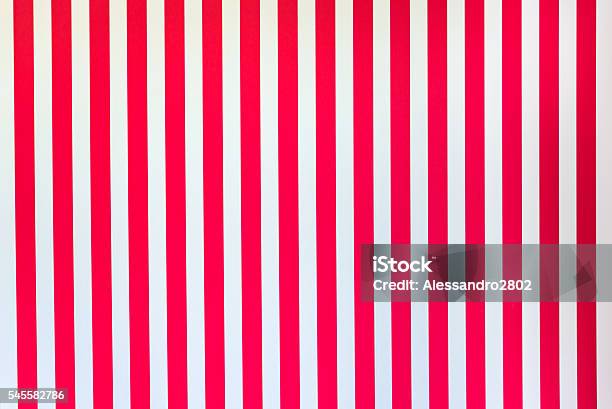 White Red Stripes Stock Photo - Download Image Now - Red, Striped, White Color