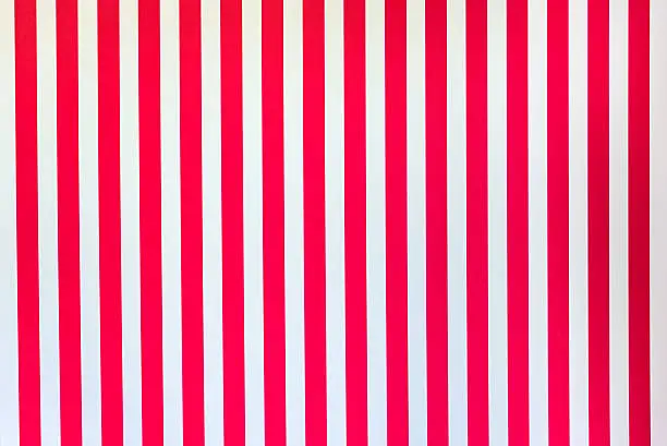 Photo of White Red stripes