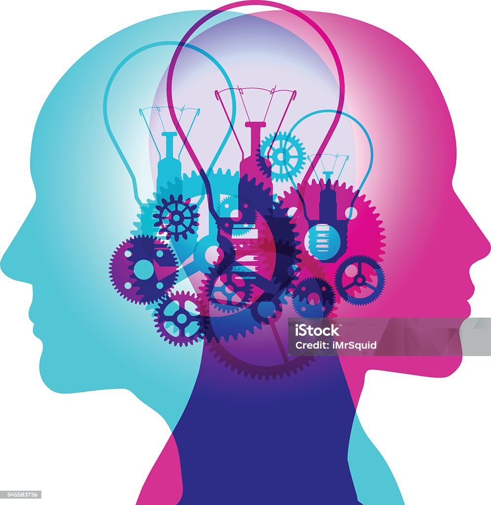 Creating Mind Orginal Work Mind Creation Stock Illustration - Download Image Now - Concentration ...