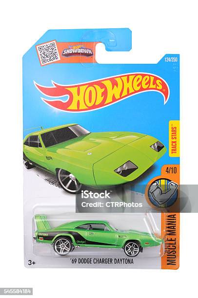 1969 Dodge Charger Daytona Hot Wheels Diecast Toy Car Stock Photo - Download Image Now