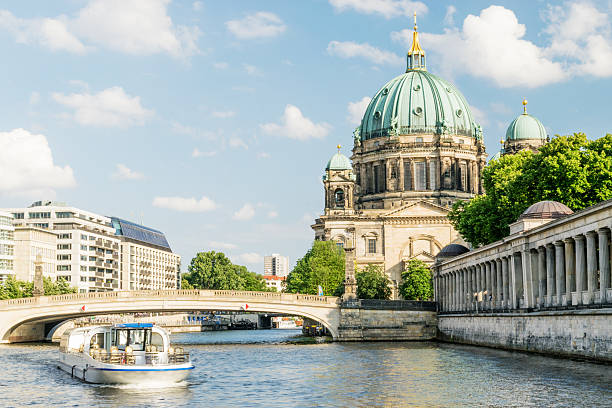 istock Berlin Cathedral at famous Museum Island, Germany 545587646