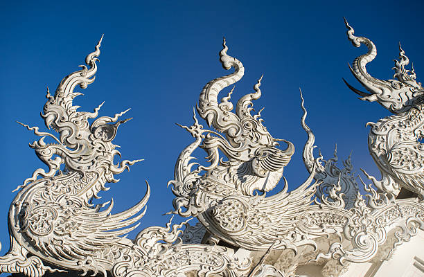 istock White Temple - famous temple in Northern Thailand 545587756