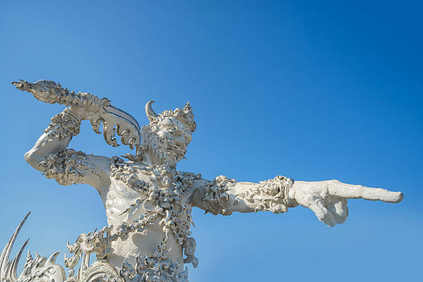 istock White Temple - famous temple in Northern Thailand 545587922