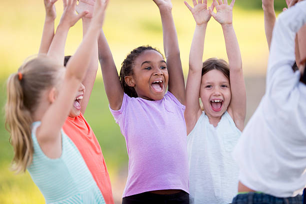 istock Throwing Their Hands Up in the Air 545634496