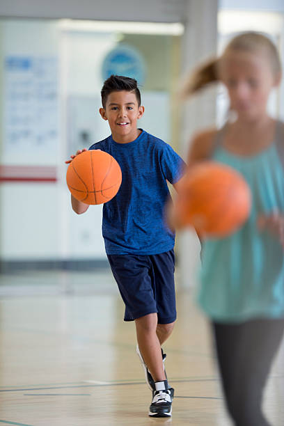 istock Learning How to Dribble a Basketball 545634756