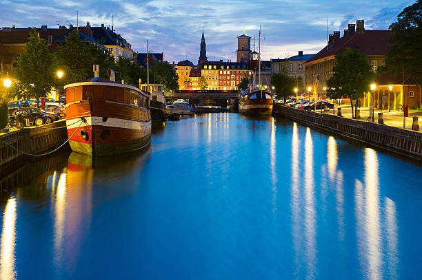 istock Copenhagen Canal at dusk 545634984