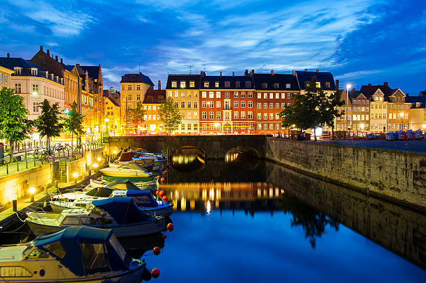 istock Copenhagen Canal at dusk 545635054