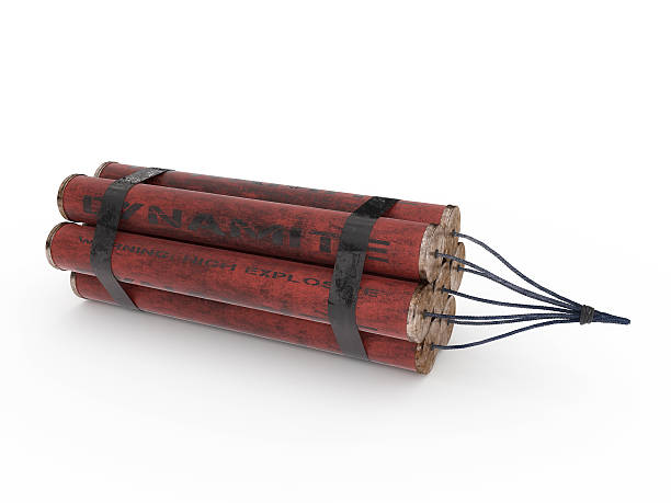 aged dynamite sticks - dynamit bildbanksfoton och bilder
