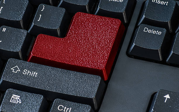 close up of buttons on computer keyborad close up of buttons computer keyborad on office desk keyborad stock pictures, royalty-free photos & images