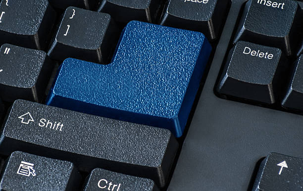 close up of buttons on computer keyborad close up of buttons computer keyborad on office desk keyborad stock pictures, royalty-free photos & images