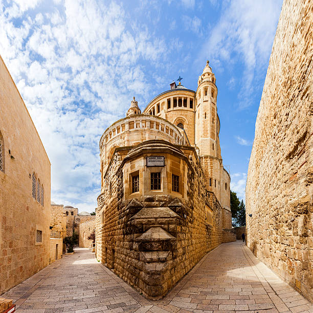 istock Dormition Abbey church. Old town. Jerusalem. Israel 545646622