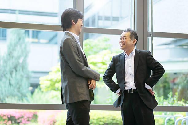 istock Japanese Businessman Negotiations establishment 545647690
