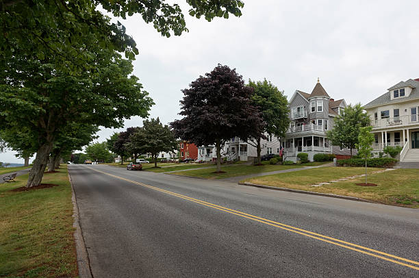 istock Residential City Street 545648328