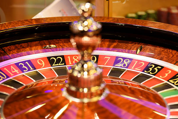 istock Close up of roulette in casino, selective focus 545652518